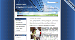 Desktop Screenshot of fernhochschule.net